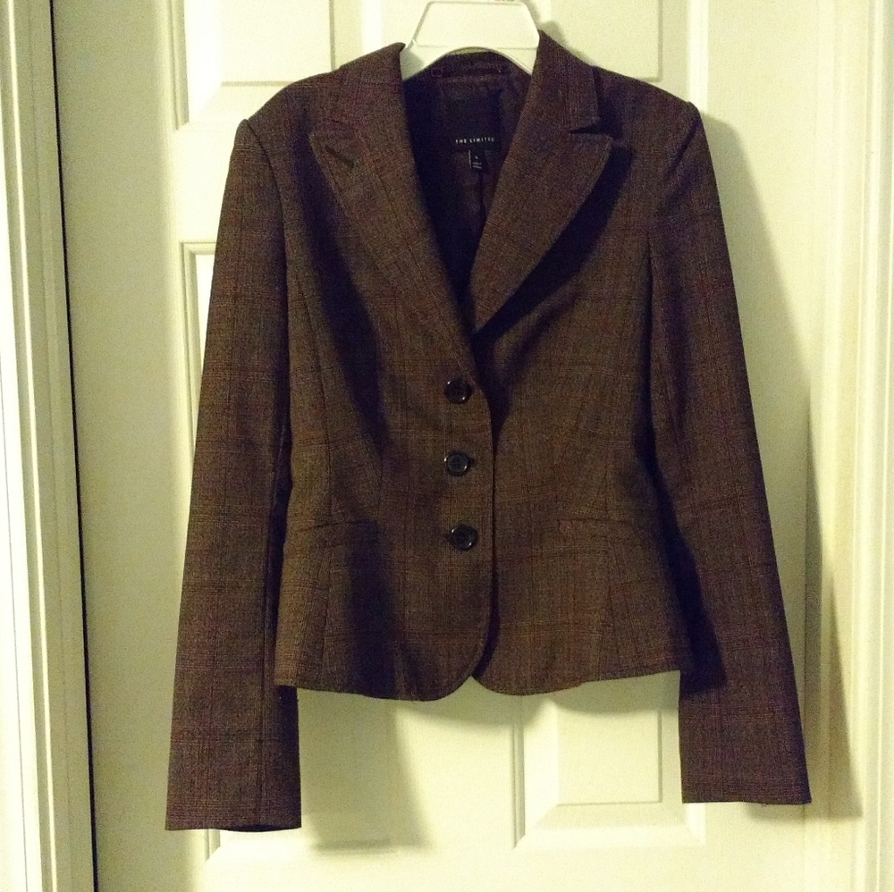 The Limited Checker Blazer Size 6